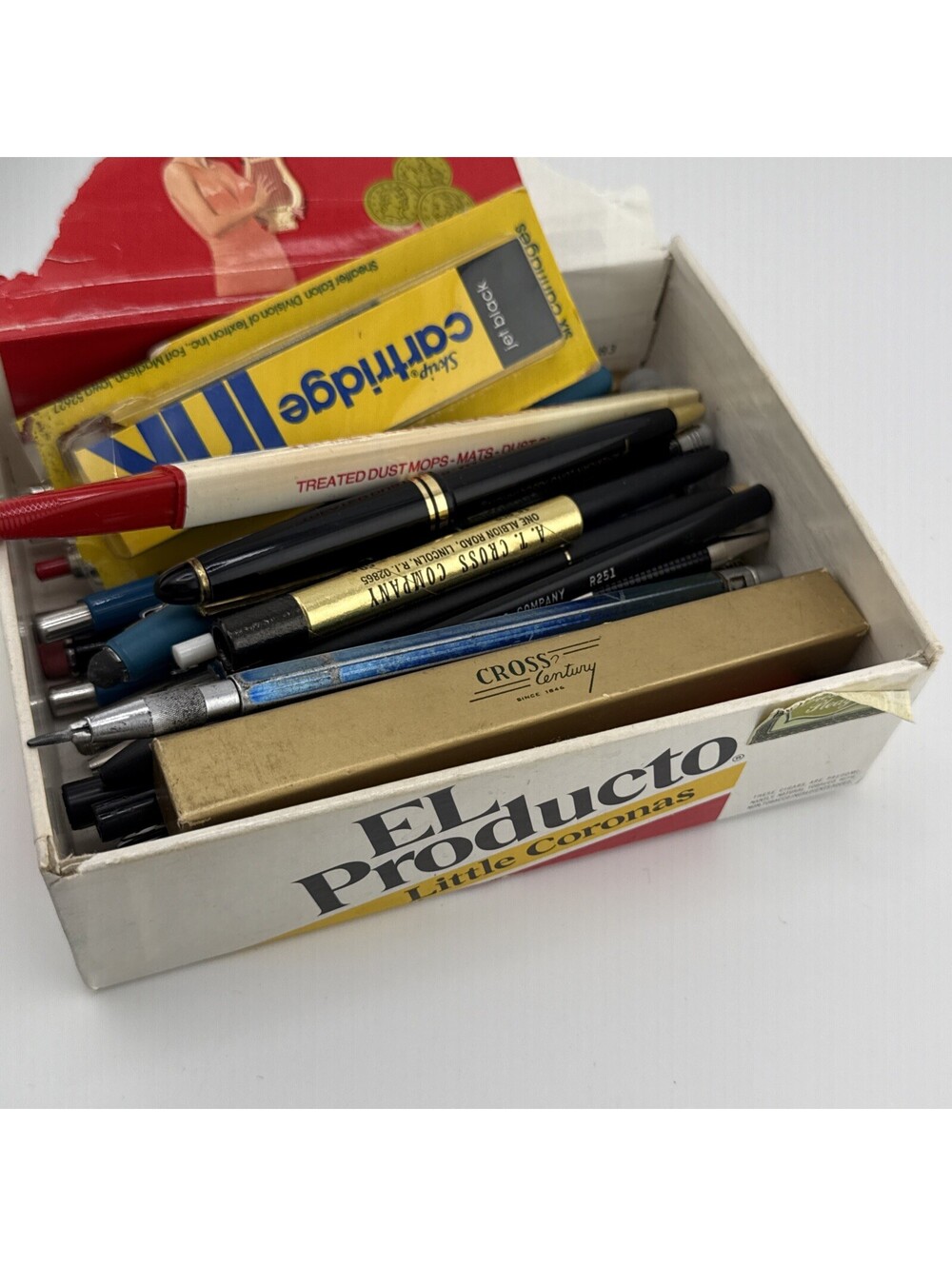 Vintage Ball Point Pen Mechanical Pencil Cross Sheaffer Paper Mate Parker 1960’s - Picture 8 of 15